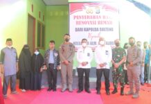 Kapolda Sulteng Serahkan Renovasi Rumah Kepada Istri Alm. Ali Kalora