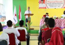 Budiman Berharap PMI Lutim Tingkatkan Sinergitas Dengan Pemerintah