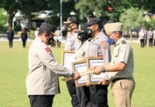 Terkait Kasus Tanah Asrama Ditpolairud, Kombes Pol. Halasan Roland Situmeang Terima Penghargaan