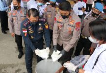 Polda Sulteng Hari Ini Musnahkan 29 Kg Sabu