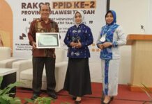 Pemkab Morowali Utara Raih Penghargaan Pengelola SP4N-LAPOR! Responsif se-Sulawesi Tengah