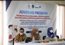DP2KB Lutim Gelar Advokasi Program Bangga Kencana dan Upaya Penurunan Stunting