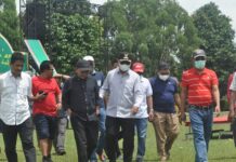 Bersama Wakil Ketua DPRD, Bupati Luwu Timur Tinjau Persiapan MTQ IX di Wotu