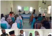 Disaksikan Pihak Danramil dan Kecamatan, Pemdes Tungke Salurkan BLT DD