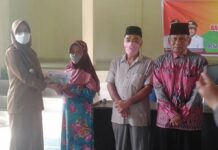 Dalam Rangka Pemulihan Ekonomi, 132 Warga Mappedeceng Terima BLT-DD