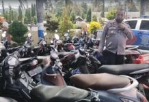 Catat ! Motor Balap Liar yang Diamankan di Polres Luwu Timur Tiga Bulan Baru Boleh Diambil