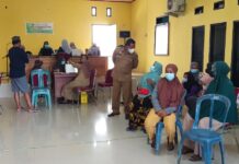 Capai Target, Pemdes Bahari Gelar Vaksinasi