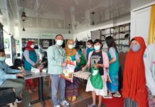 Kolaborasi IKVI Bersama PTVI Salurkan Bantuan Paket Sembako Gratis
