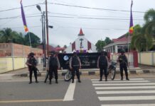 Polres Morowali Utara Perketat Pengamanan Ibadah Jumat Agung, Ini Kata Kabagops