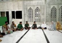 PAM Sholat Tarawih, Dirangkai Safari Ramadhan, Ini Pesan Kapolsek Baebunta