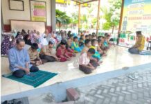 SDN 175 Kawarasan Sholat Dhuha Jelang Ujian Sekolah