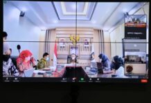 Pemkab Lutim Ikuti Sosialisasi dan Bimtek Inovasi Daerah Secara Virtual