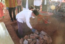 Bupati Budiman Letakkan Batu Pertama Pembangunan Masjid Ponpes Hidayatullah Towuti