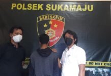 Personel Polsek Sukamaju Ringkus Terduga Pelaku KDRT