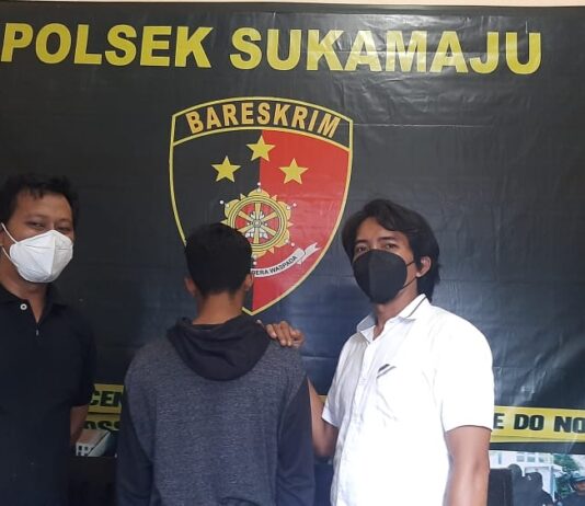 Personel Polsek Sukamaju Ringkus Terduga Pelaku KDRT