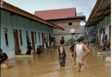 Tanggul Kolam di Area Tambang PT. IMIP Jebol, Ratusan Rumah Terendam Banjir