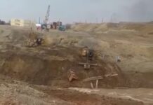 Penampakan Tanggul Kolam di Area Tambang PT. IMIP Yang Jebol Rendam Ratusan Rumah