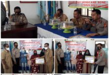 Pemdes Walimpong Salurkan BLT Desa, Hadirkan Kapolsek dan Sekcam Bengo, Ini Pesanya !