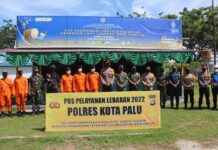 Hadapi Arus Balik, Kapolda Sulteng dan Danrem 132 Tadulako Sidak Pos Pelayanan