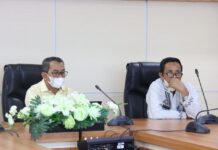 Sekda Lutim Ikut Rakor Evaluasi Tindak Lanjut Aksi Afirmasi P3DN Secara Virtual
