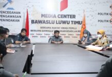 Menjaga Kedisiplinan dan Perkuat Soliditas Lembaga, Bawaslu Luwu Timur Gelar Rapat Internal