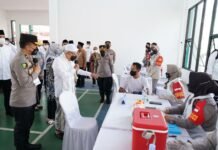 TNI-Polri dan Kemenkes Gelar Baksos Kesehatan di Banten