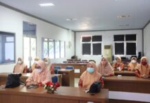 Ketua Dharma Wanita Persatuan Lutim Hadiri Silaturahmi Nasional DWP 2022 Secara Virtual