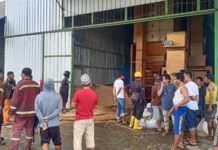 Dryer Pengering Gabah Milik Sidan Terbakar, 30 Ton Gabah Ludes