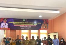 Disdagkoprinum Lutim Sosialisasi Penentuan Harga Ekspor dan Akses Pasar Ekspor 2022