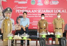 Kepala Disdikbud Lutim Apresiasi Seminar Pembinaan Sejarah Lokal