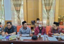 Hadiri Rapat, Ibrahim Umar Dorong Deklarasi Tolak Politik Uang Bagi Calon Kades