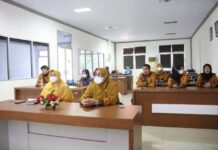 Dekranasda Lutim Hadiri Pelantikan Ketua Dekranasda Provinsi Kalimantan Tengah dan Sulsel Secara Virtual