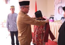 Bupati Budiman Lepas Kafilah Lutim Pada MTQ Tingkat Sulsel di Bone