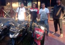 Direskrim Polda Sulteng Ciduk 3 Pelaku Curanmor, Ini TKP-nya