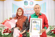 Bupati Lutim Hadiri Acara Syukuran Guru ASN PPPK Tahun 2021