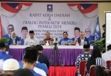 Budiman Hadiri Rakerda dan Dialog Interaktif DPD PAN Lutim