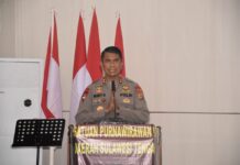 HUT ke-23 PP Polri, Kapolda Sulteng: Sekali Bhayangkara Tetap Bhayangkara