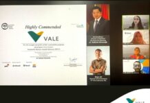 PT Vale Raih Sustainable Business Awards Kategori Sangat Terpuji 2022