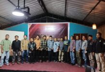 Bawaslu Luwu Utara Hadiri Peluncuran Tahapan Pemilu 2024 Yang Digelar KPU RI Secara Daring