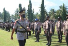 Kapolda Sulawesi Tengah Buka Diktukba Polri Gelombang II Tahun 2022