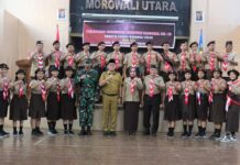 Bupati Morut : Jadikan Momentum Jambore Nasional Ke-XI Sarana Melatih Kedisiplinan