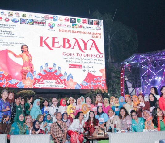 Ngopi Bareng Alumni Seri I Kebaya Goes to UNESCO Diselenggarakan Alumni Untuk Indonesia
