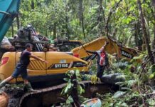 Polda Sulteng : Paska Penertiban PETI Sungai Tabong, Pemda Agar Rumuskan Upaya Pencegahan