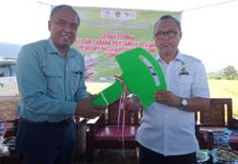Bupati Lutim Sebut PT Vale Andil Dorong Kemandirian Sektor Pertanian