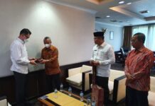 Bupati Budiman Audiens Dengan Kemenpan RB Terkait Penguatan SAKIP Lutim