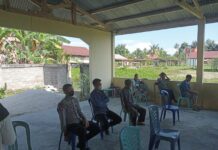 Personel Polsek Baebunta Hadiri Rapat Normalisasi Sungai Lae-lae Desa Marannu