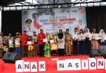 Sufriaty Bangga, Peringatan Hari Anak Nasional 2022 Sukses