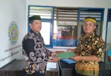 Siap Bertarung Pada Pilkades Kalitata, Saparuddin Resmi Lakukan Pendaftaran Cakades