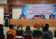 Pemkab Lutim Gelar Diskusi Publik Renkon Bencana Gempa