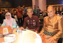 Ketua TP PKK Lutim Hadiri Rakernas KKM Bone